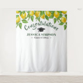 Moderne Felicitroen Foto Booth Achtergrond Wandkleed (Voorkant)