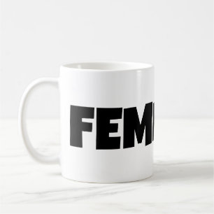 Moderne Feministische Mok Feminisme cadeau idee