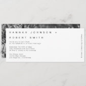 Moderne Field Wedding Uitnodiging (Voorkant / Achterkant)