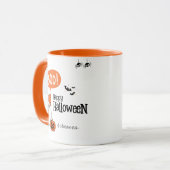 Moderne Fijne Halloween Mok (Voorkant links)