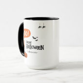 Moderne Fijne Halloween Mok (Voorkant links)