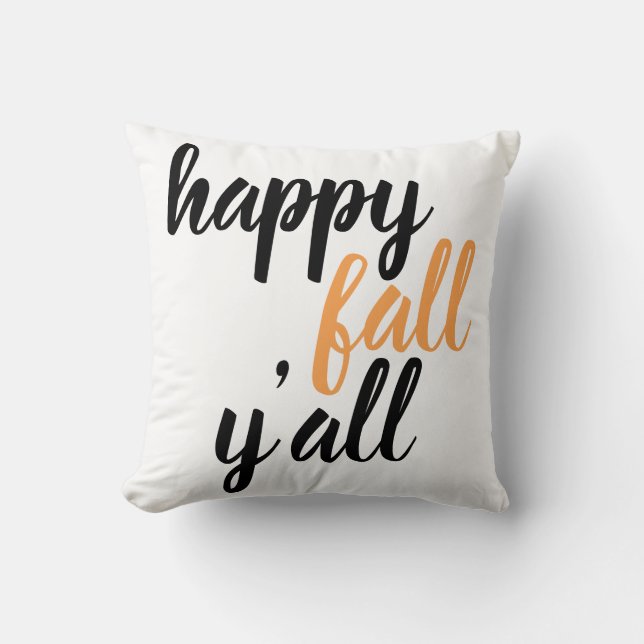 Moderne fijne herfst allemaal  kussen (Voorkant)