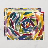 Moderne Fijne Kunst Glas Prentbriefkaart Briefkaart (Voorkant / Achterkant)