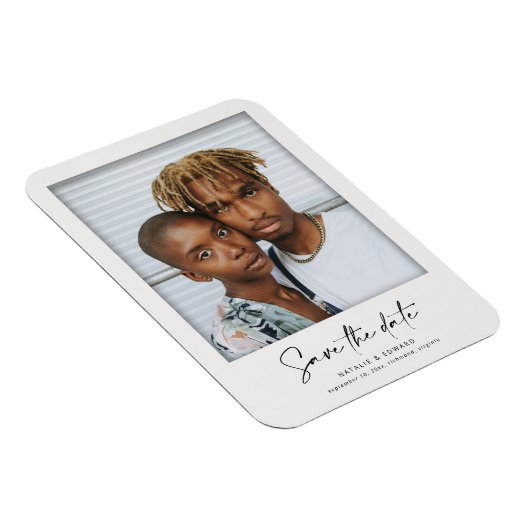 Moderne film lijst bruiloft magneet (Rechterzijde)