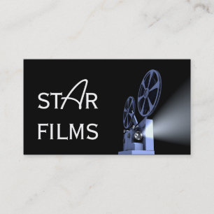 Moderne Filmregisseur Filmproducent Visitekaartje