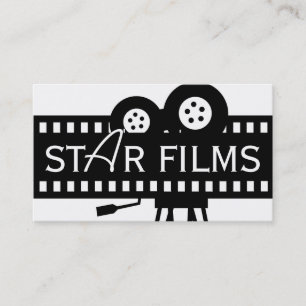 Moderne Filmregisseur Filmproducent Visitekaartje