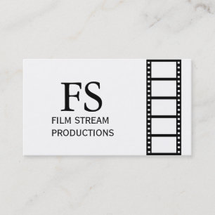 Moderne Filmregisseur Filmproducent Visitekaartje