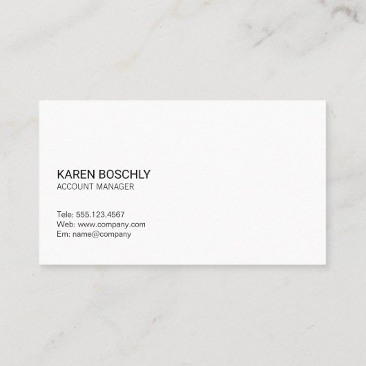 Moderne financiële staafgrafiek Logo Visitekaartje (Achterkant)