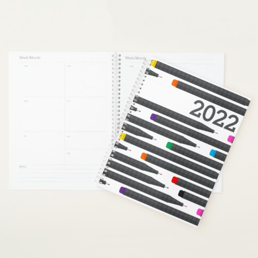 Moderne Fineline Pens Patroon Artiest Schrijver Ja Planner (Display)