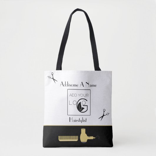 Moderne firma marketing business tot tote bag (Voorkant)