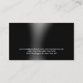 Moderne fitness Personal Trainer Visitekaartje (Achterkant)