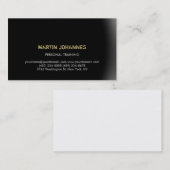 Moderne fitness Personal Trainer Visitekaartje (Voorkant / Achterkant)