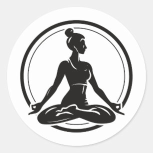 Moderne Fitness sterker elke dag motivatie Ronde Sticker