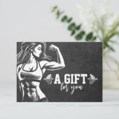 Moderne Fitness Trainer Bodybuilding Gym Instructo (Staand voorkant)
