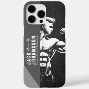 Moderne Fitness Trainer Bodybuilding Gym Instructo iPhone 16 Pro Max Hoesje