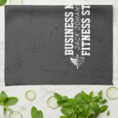 Moderne Fitness Trainer Bodybuilding Gym Instructo Theedoek (Gevouwen)