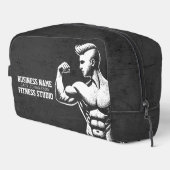 Moderne Fitness Trainer Bodybuilding Gym Instructo Toilettasje (Rechterhoek)