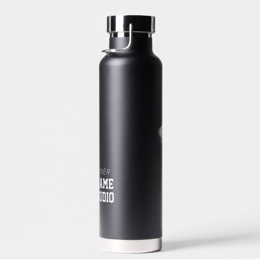 Moderne Fitness Trainer Bodybuilding Gym Instructo Waterfles (Rechts)