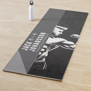 Moderne Fitness Trainer Bodybuilding Gym Instructo Yogamat