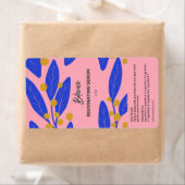 Moderne flaconetiketten met olifantenserum etiket (Insitu)