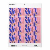 Moderne flaconetiketten met olifantenserum etiket (Full Sheet)