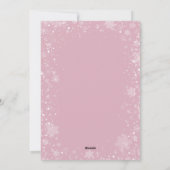 Moderne Flamingo's Huisdier Liefhebber Kerstflat Feestdagenkaart (Achterkant)