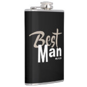 Moderne flask voor de getuige van de bruidegom heupfles (Rechts)