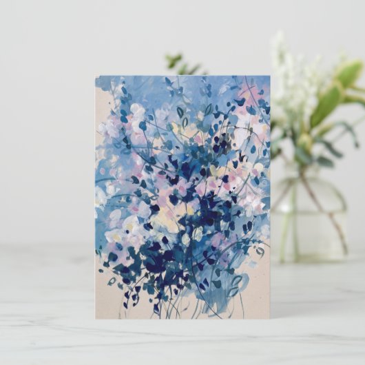 Moderne Flat Note Kaart (Staand voorkant)