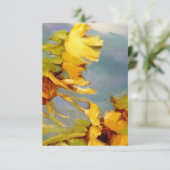 Moderne Flat Note Kaart (Staand voorkant)