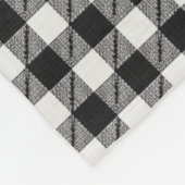 Moderne fleece deken (Hoek)