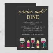 Moderne flessen en glazen flessen voor zwarte en g kaart (Voorkant / Achterkant)