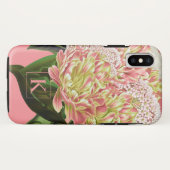 Moderne  flessenmonogram Case-Mate iPhone case (Achterkant (horizontaal))