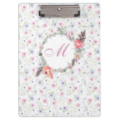 Moderne flessenvormige Waterverf Klembord (Voorkant)