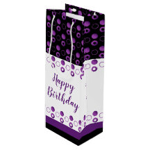 Moderne fleszak met poolkool-stippen in appels