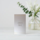 Moderne, flexibele design professionele glamour visitekaartje (Staand voorkant)