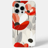 Moderne Floral Art Print Case-Mate iPhone Case (Achterkant)