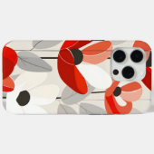 Moderne Floral Art Print Case-Mate iPhone Case (Achterkant (horizontaal))