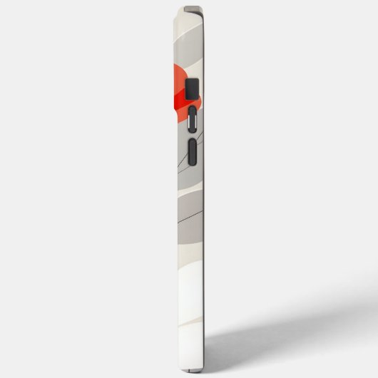 Moderne Floral Art Print Case-Mate iPhone Case (Achterkant / Links)