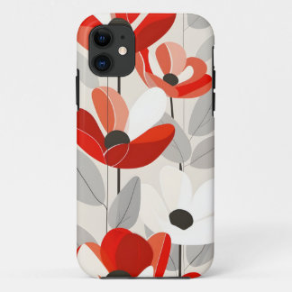 Moderne Floral Art Print Case-Mate iPhone Case