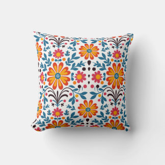 Moderne Floral Art Print - Elegant ontwerp Kussen