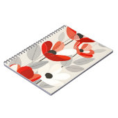Moderne Floral Art Print Notitieboek (Linkerzijde)
