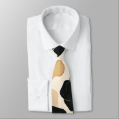 Moderne Floral Art Print Stropdas (Gebonden)