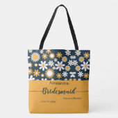 Moderne Floral Canvas tas (Voorkant)