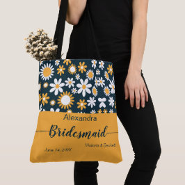 Moderne Floral Canvas tas