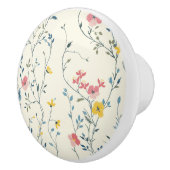 Moderne Floral Ceramic Pull Keramische Knop (Rechts)