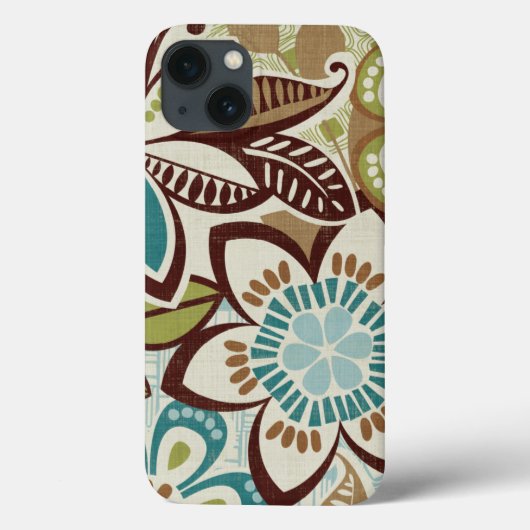 Moderne Floral Design Case-Mate iPhone Case (Achterkant)