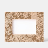 Moderne Floral Doodles lijn kunst Gegraveerde Lijstjes (Voorkant)