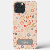 Moderne Floral Inspirivity  Case-Mate iPhone Case (Achterkant)