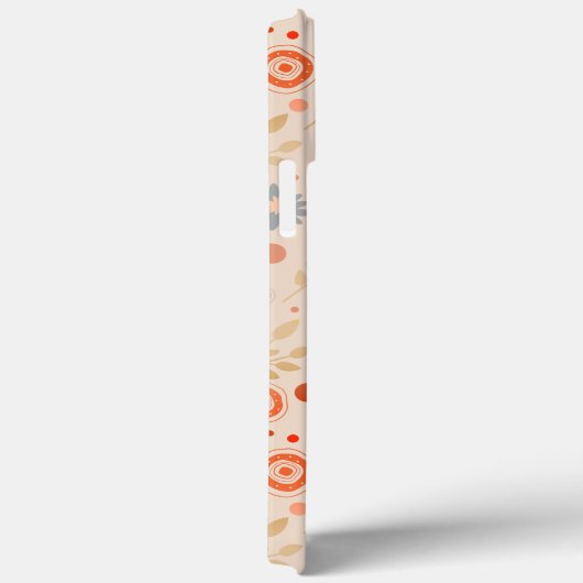  Moderne Floral Inspirivity  Case-Mate iPhone Case (Achterkant / Rechts)