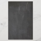  Moderne Floral Motif op Chalkboardontwerper Flyer (Achterkant)